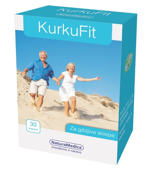 KurkuFit za gibljive sklepe, 30 kapsul