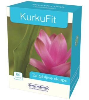 KurkuFit za gibljive sklepe, 60 kapsul