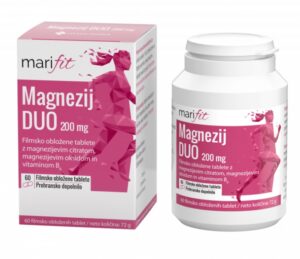 Marifit Magnezij Duo 200 mg, 60 filmsko obloženih tablet