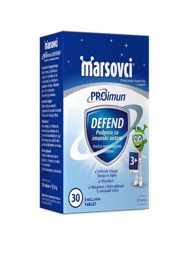 Marsovci Proimun Defend, 30 žvečljivih tablet