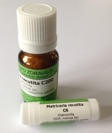 Matricaria recutita C12, kroglice - 1 g