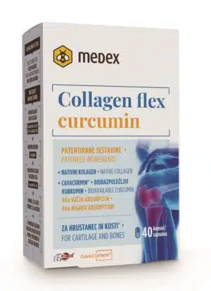 Medex Collagen Flex Curcumin, 40 kapsul