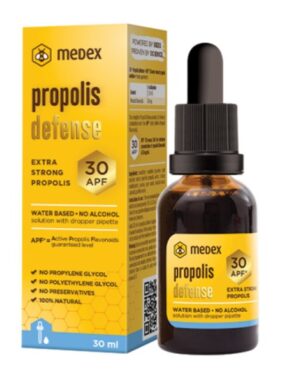 Medex Propolis Defense tinktura na vodni osnovi APF30, 30 ml