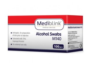 Mediblink, alkoholni robčki M140