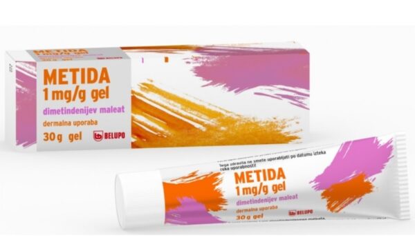 Metida 1mg/g, gel tuba - 50 g