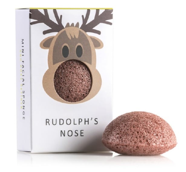 Mini Konjac gobica Rudolf - z dodatkom rdeče gline Mini Konjac gobica Rudolf - z dodatkom rdeče gline