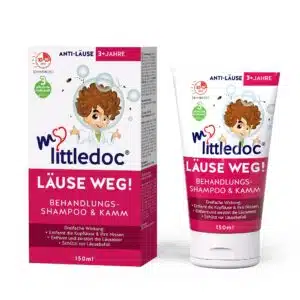 Mylittledoc šampon in glavnik za odstranjevanje uši in gnid, 150 ml