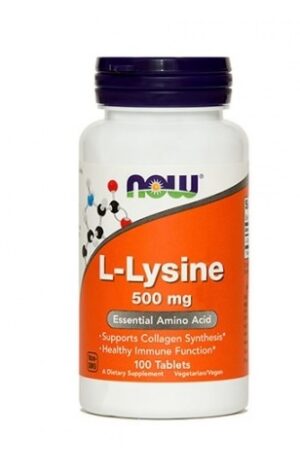 NOW L-Lizin 500 mg, tablete