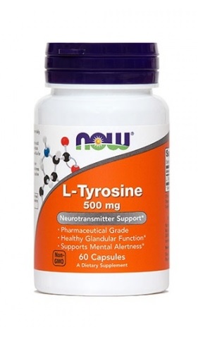 NOW L-Tirozin 500 mg, kapsule