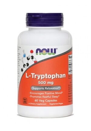 NOW L-Triptofan 500 mg, kapsule