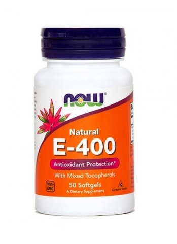 NOW Vitamin E 400 IE, kapsule