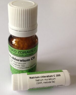 Natrium chloratum C12, kroglice - 1 g