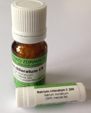 Natrium chloratum C6, kroglice - 10 g