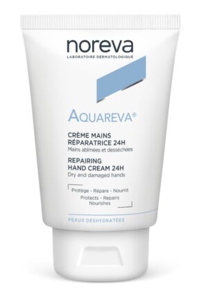 Noreva Aquareva, 24h obnovitvena krema za roke, 50 ml