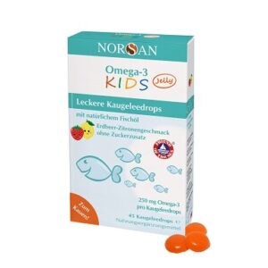 Norsan Omega 3 Kids, 45 želejev