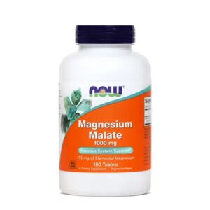 Now Magnezijev malat 1.000 mg, 180 tablet