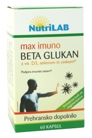 Nutrilab Beta Glukan Max Imuno, 60 kapsul