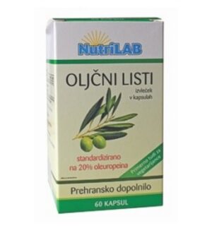 Nutrilab Oljčni listi, kapsule