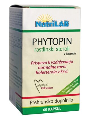 Nutrilab Phytopin rastlinski steroli, kapsul