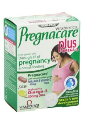 Pregnacare Plus Omega-3, tablete in kapsule