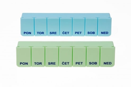 Prolat, dozator za tablete tedenski - seven Prolat, dozator za tablete tedenski - seven