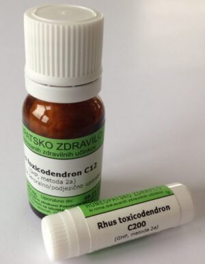 Rhus toxicodendron C12, kroglice - 10 g