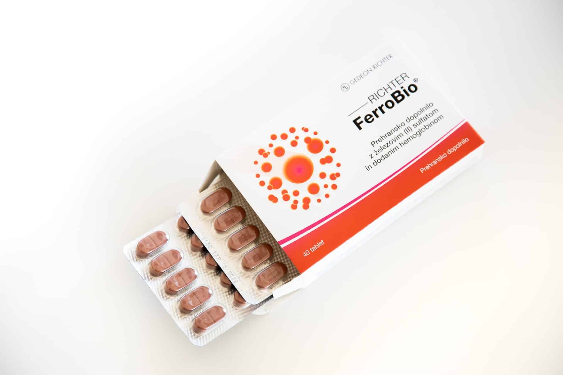 Richter Ferrobio, 40 tablet