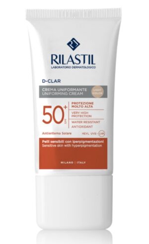 Rilastil Sun System D-Clar Light Photoprotective krema za poenotenje tena ZF 50+, 40 ml