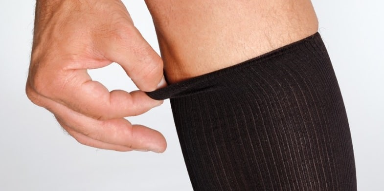 Sigvaris Traveno dokolenke, peščene - št. 5