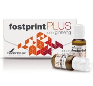 Soria Natural Fostprint Plus koncentrat z ginsengom, 20 x 15 ml