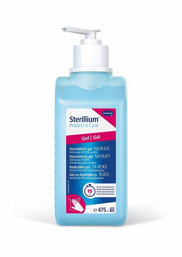 Sterillium Protect & Care gel s pumpico, 475 ml