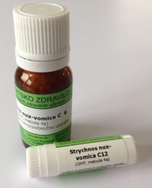 Strychnos nux-vomica C30, kroglice - 1 g