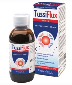 Tussiflux peroralna suspenzija za nočni kašelj, 200 ml