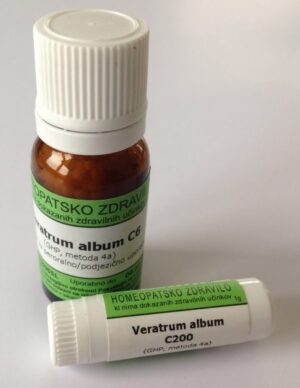 Veratrum album C6, kroglice - 10 g