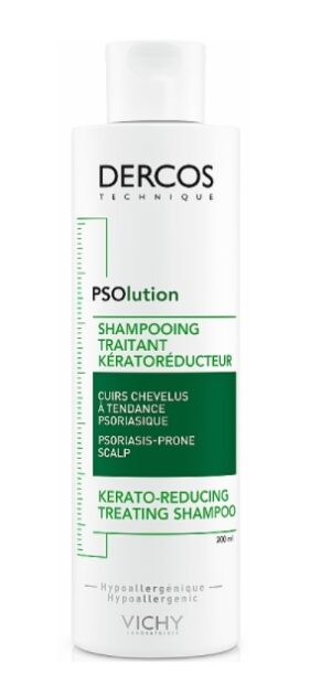 Vichy Dercos Psolution šampon za lasišče nagnjeno k luskavici, 200 ml