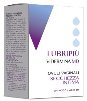 Vidermina Lubripiu vaginalne globule, 10 x 3 g