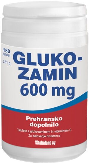 Vitabalans Glukozamin 600 mg, 180 tablet