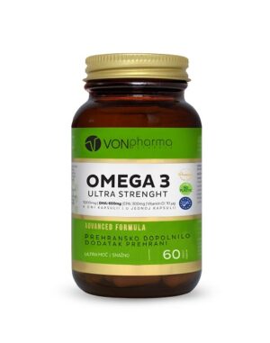 Vonpharma Omega 3 ultra strenght 600mg DHA, 60 kapsul