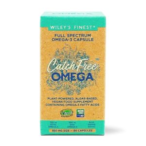 Wiley's Finest Bold Full Spectrum Omega-3, 60 kapsul