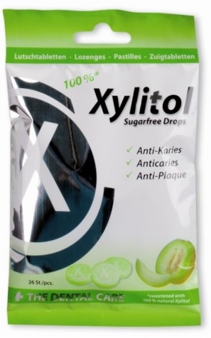 Xylitol, pastile brez sladkorja - okus melona