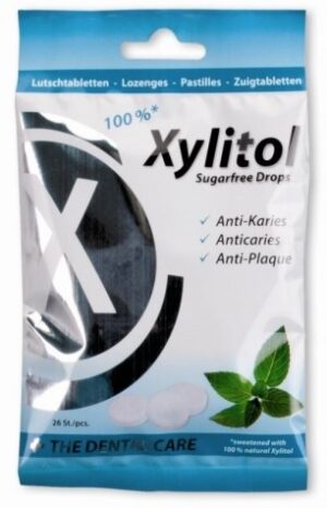 Xylitol, pastile brez sladkorja - okus mete