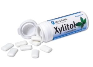 Xylitol, zaščitni žvečilni gumi - poprova meta