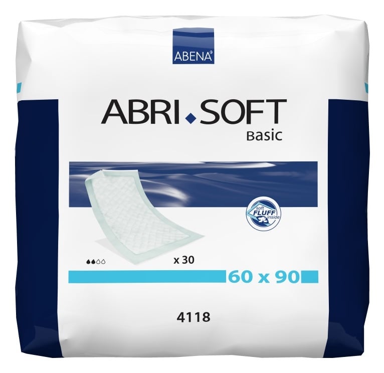 Abri Soft Basic vpojna podloga - 60 x 90 cm Abri Soft Basic vpojna podloga - 60 x 90 cm