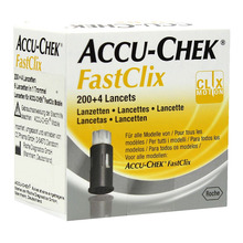 Accu-Chek Fastclix, 204 lancete