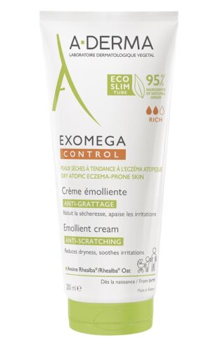 A-Derma Exomega Control, emolientna krema - 200 ml