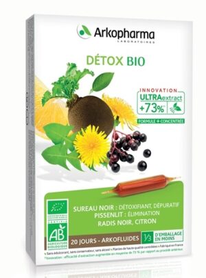 Arkofluides Detox BIO, ampule