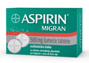 Aspirin Migran, šumeče tablete