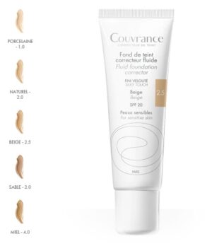 Avene Couvrance, tekoči puder - 2.0 Naturel 