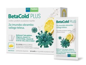 BetaCold Plus, prašek za imunsko obrambo