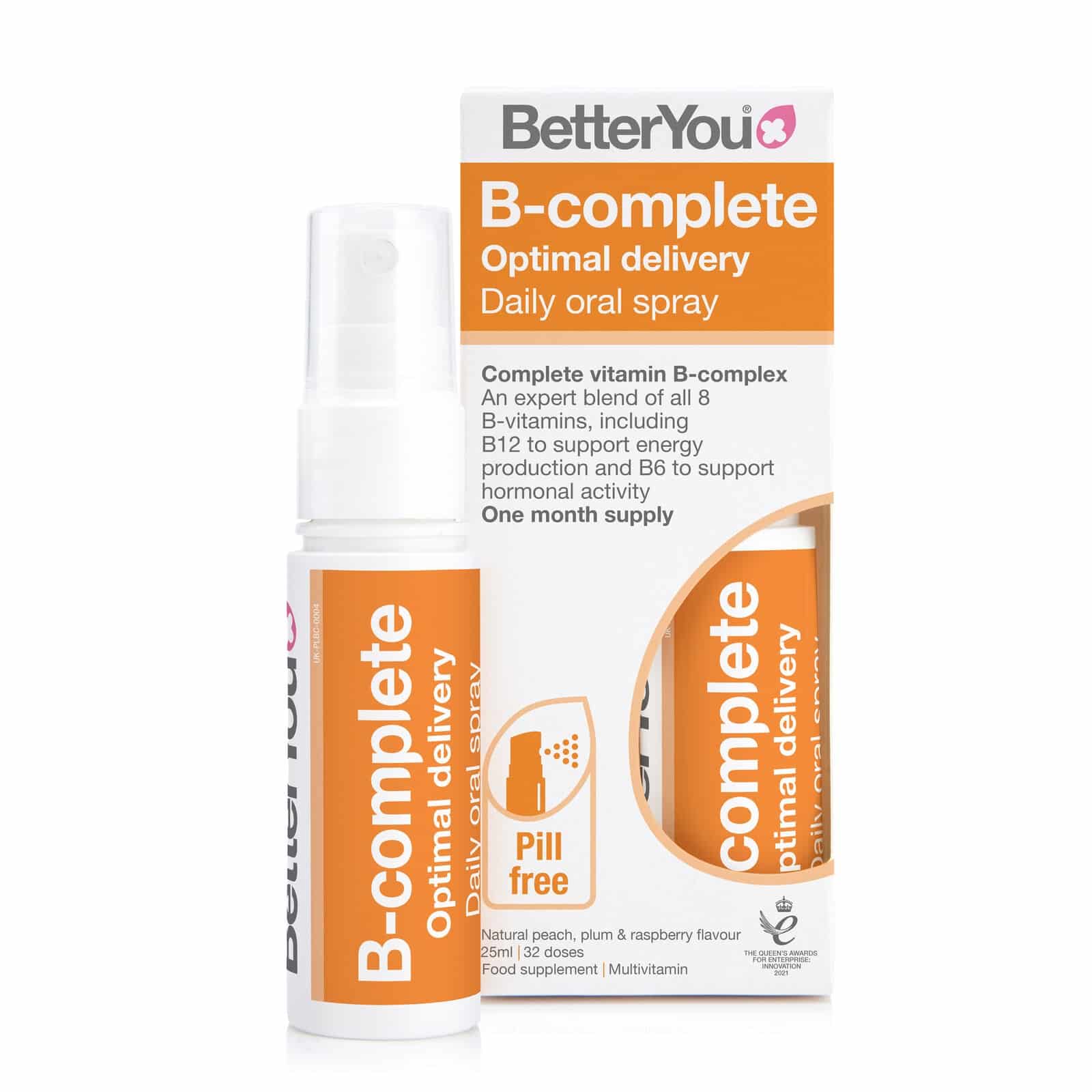 Betteryou B-Complete, pršilo - 25 ml - rok uporabe 9/25